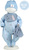 Llorens M741-20 oblečenie pre bábiku bábätko NEW BORN veľkosti 40–42 cm s doplnkami