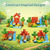 Stavebnice Magnet Cube Zone - Classic Forest 48 dielov