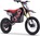 Motocross elettrico per bambini e adolescenti Beneo Motors Falcon rosso - 1600W