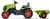 Falk Tractor de pedales Claas Arion 470 con remolque