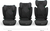 KINDERKRAFT Autosedačka Junior Fix 2 Plus (100-150 cm) Black