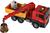 Camioncino servizi urbani plastica 27cm a frizione a batteria con luce con suono
