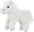 BUKOWSKI Baby Pony fehér ló 15cm