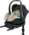 KINDERKRAFT Autositz Mink Pro 2 i-size (0-13 kg) und Basis Mink FX 2 Beige