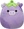 Squishmallows Vaca mov - Frederick, 20 cm