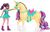 Unicorn Academy figúrky 11 cm Ava a Leaf