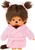 Monchhichi Mončiči Mädchen im Bademantel 20cm