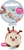 NICI portachiavi MyMochi Coccinella Dozz 5cm, sdraiata