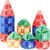 Cleverclixx Magnetická stavebnice Mini Tiles Pack Intense – 28 ks