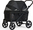 FIKAGO Kinderwagen Kross Schwarz