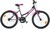 Dino Bikes - Detský bicykel 20" 420D-04SC -AURELIA čierno-ružový