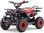 Bencinski štirikolesnik za otroke Beneo Motors Explorer rdeča - 50cm3