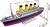 Woodcraft Drevené 3D puzzle Titanic