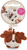 NICI MyMochi portachiavi Cocker Spaniel Brush 5 cm, sdraiato