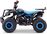 Benzínová štvorkolka pre deti Beneo Motors Explorer modrá - 50cm3