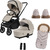 Set Move Cross 5 + tiefe Wanne Move XL 5 + Geschenke, Ivory Beige
