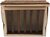 Heuraufe Kleintiere Wald Holz 20x15x17cm