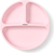 BABYONO Silikonschale mit Saugnapf - Rosa 6m+