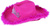 Cappello da cowboy rosa con corona da donna