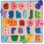 Bigjigs Baby Drevené puzzle Abeceda malé písmená