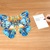 RoboTime Drevené puzzle motýľ Morpho Helena