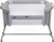 CHICCO Postieľka Next2Me Magic Evo - Dark Grey