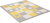 KINDERKRAFT SELECT Podložka penová puzzle Luno Shapes 185 x 165 cm Yellow, 30ks, Premium