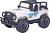 Jeep policajný 22,5cm na zotrvačník