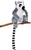 Lemur plyšový 35cm