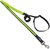 Vodítko Dog Fantasy USB LED nylonové bežecké zelené 2,5x180-250cm