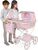 DeCuevas 82075 Passeggino pieghevole per bambole REBORN con ombrellone e accessori Sophie 2025 -