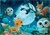 SENTOSPHERE Puzzle pentru copii La lumina lunii 2x24 piese