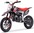 Moto de gasolina para niños Beneo Motors CROSS SX roja - 50cm3