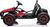 Elektrische Go-Kart SPORT-KART 24V, rot, EVA-Räder, Kunstledersitz, 2 x 50W Motor,