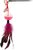Hračka Magic Cat prút loptička plast s pierkami 22cm+50cm 24ks