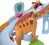 Spin Master Pattuglia Paw Dino grande pista per veicoli