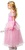 Princezná PINK detský kostým veľkosť (110-116cm)