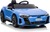 Elektrické autíčko Audi RS E-tron GT 12V, modré, široké jednomiestne sedadlo, 2,4 GHz diaľ