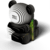 EUGY Panda velká 3D kartonová skládačka