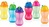 Nicht fließender Becher mit weichem, faltbarem Strohhalm und einstellbarem Durchfluss 360ml, 12m +