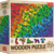 Trefl Drevené puzzle 501 - Dúhové motýle