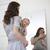 Babytrage / Schal Boba Wrap Bamboo Light Grey
