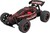 R/C coche todoterreno buggy 1:18 LUMINOUS RACING 2,4GHz - ROJO