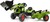 Falk Šliapací traktor 2040AM Claas Arion 410 s nakladačom a vlečkou - zelený