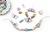 Sycomore Perles en bois pastel - Papillon