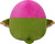 SQUISHMALLOWS Vtáčik fuksiovo-zelený plyšová hračka 20cm