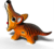 EUGY Tasmanski tiger 3D kartonska sestavljanka