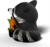 EUGY Mýval 3D kartonová skládačka