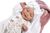 Llorens 74040 NEW BORN - žmurkacia bábika so zvukmi a mäkkým látkovým telom