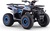 Benzínová štvorkolka pre deti Beneo Motors WARRIOR modrá - 125cm3